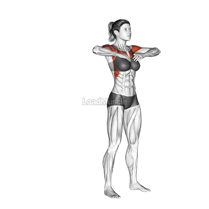 Standing Arms Flinging gif